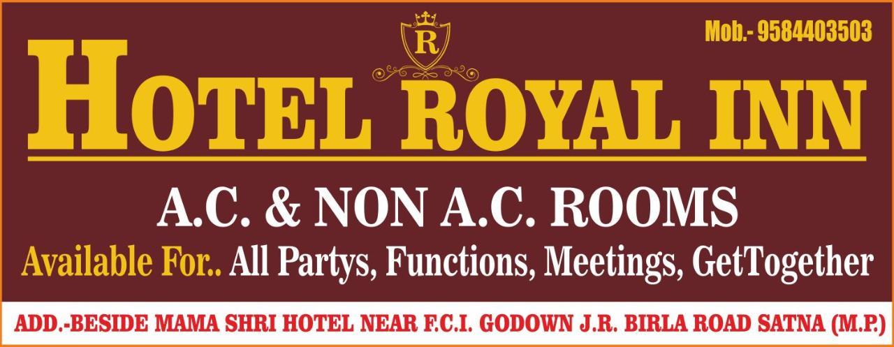 Hotel Royal Inn Satna Εξωτερικό φωτογραφία